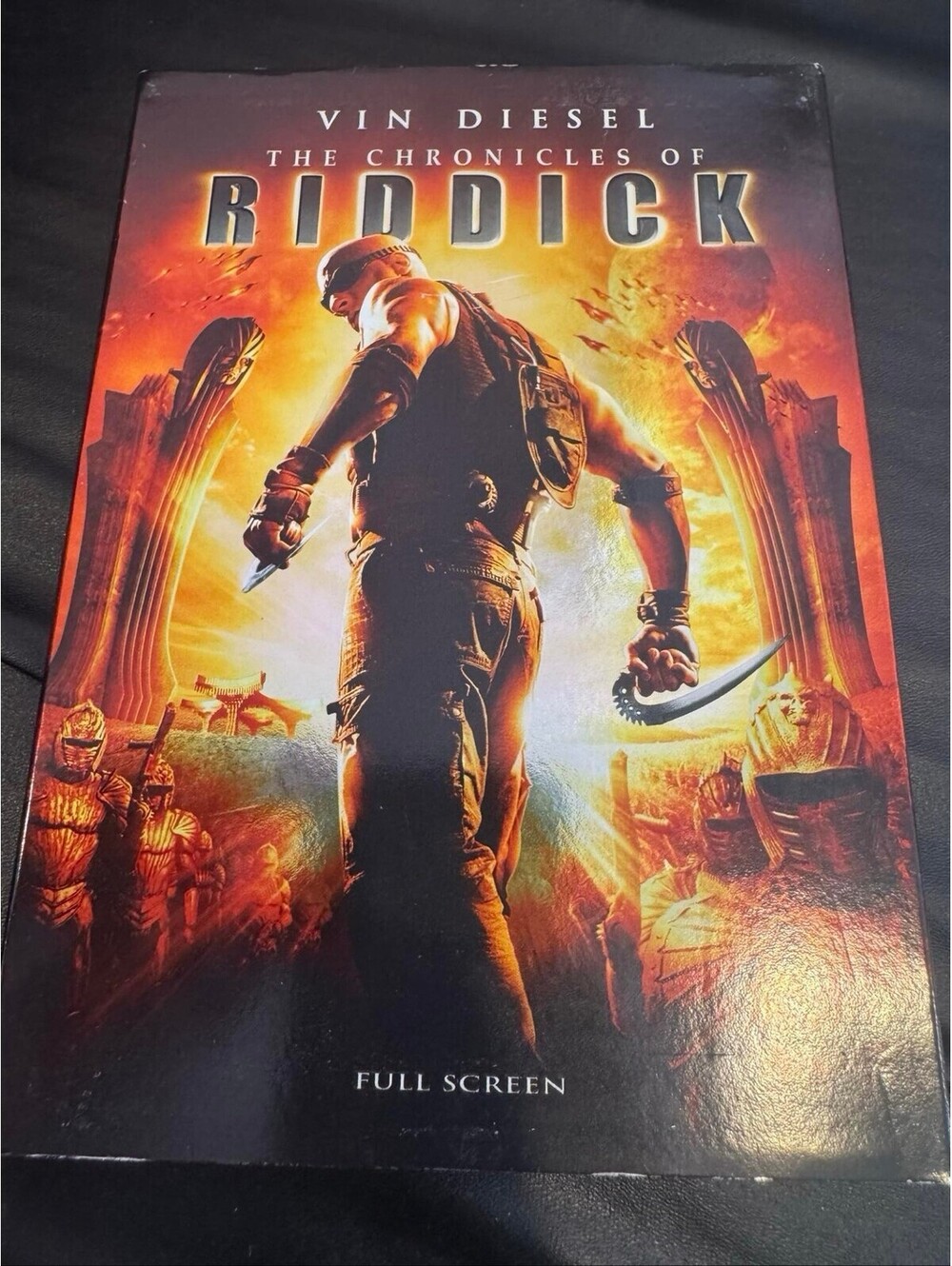 The Chronicles of Riddick DVD Full Screen Vin Diesel 2004 Sci-Fi Action Universa